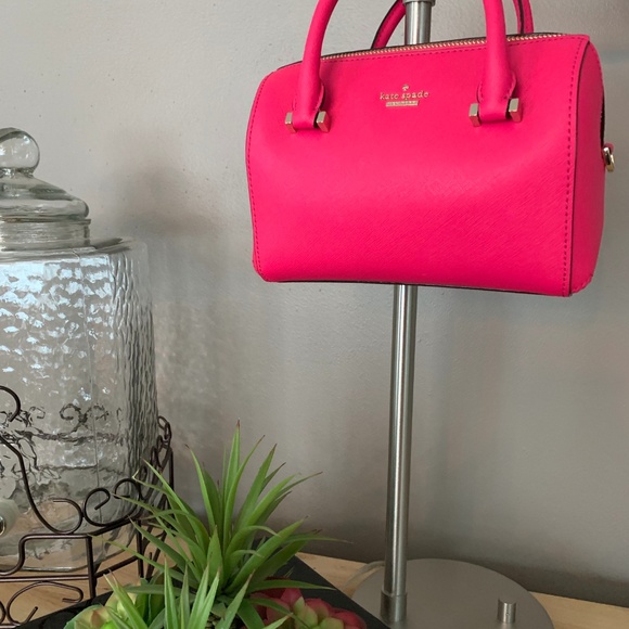 Kate Spade Handbag NWOT Confetti Pink Leather Bag - Picture 2 of 5